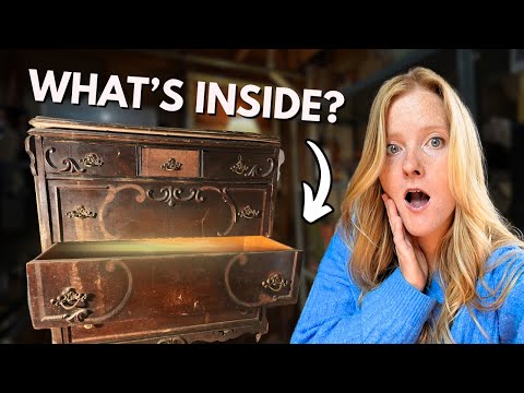 Opening a 1930s Time Capsule Dresser