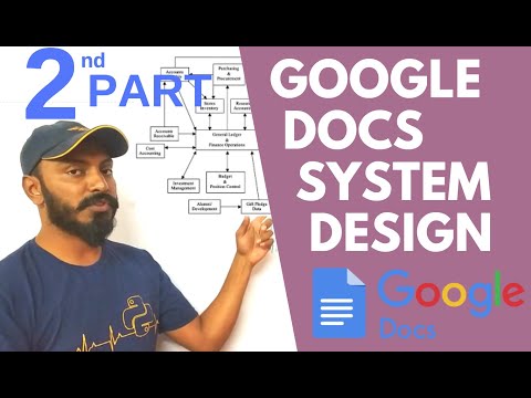 Google Docs System design | part 2| System components explanation micro services arcitecture