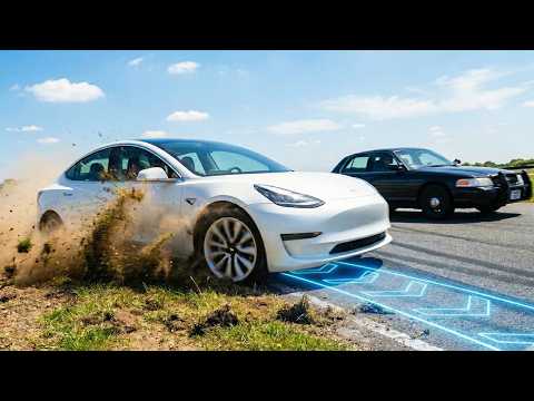 We Tried To Crash Into A Self Driving Tesla