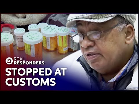 Passenger Claims To  Be Doctor To Catch His Flight | UK Border Force | Real Responders