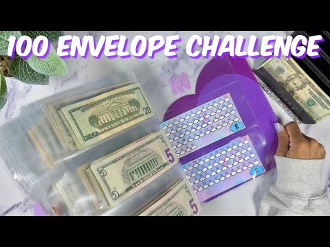 100 ENVELOPE SAVINGS CHALLENGE BINDER | DENOMINATIONS BINDER LAUNCH | CASH STUFFING | CASH ENVELOPE