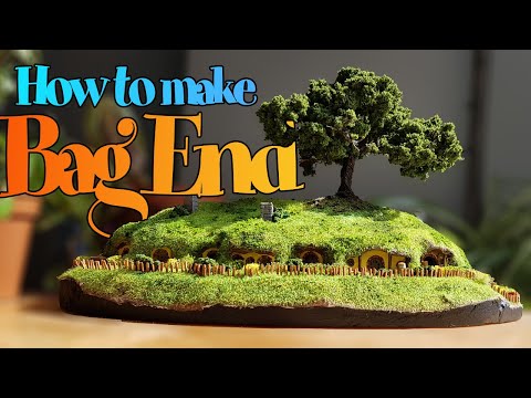 How to Make BAG END // Lord of the Rings DIY // Hobbit Hole
