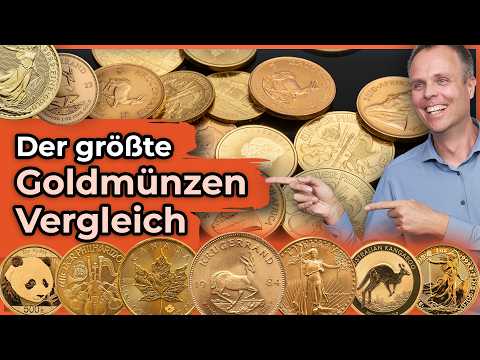 The biggest gold coin comparison!