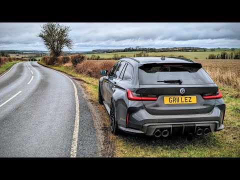Best Driving Roads near London in my M3 Touring | 4k