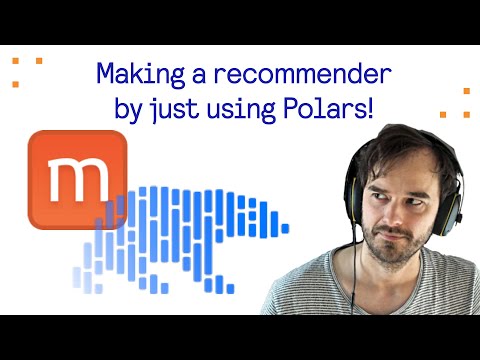 Making a recommender by just using Polars!