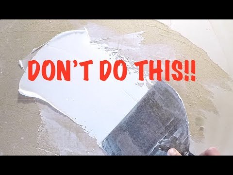 HOW TO REPAIR TORN DRYWALL PAPER
