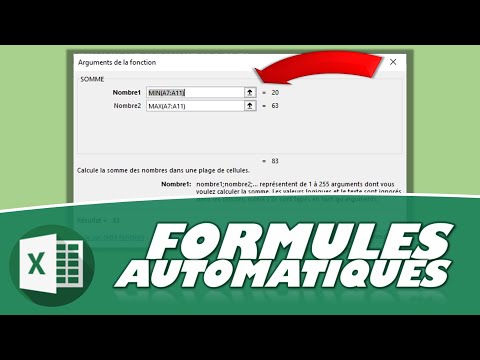 PRÉSENTATION DE L’ASSISTANT DE CRÉATION DES FORMULES D’EXCEL