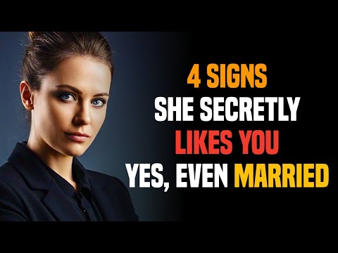 "4 Hidden Signs a Married Woman Is Secretly Attracted to You | Stoic Life Lessons"
