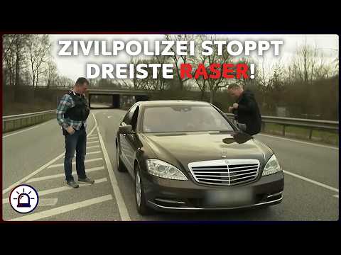 Autobahn-Raser im Visier: Hamburgs Zivilpolizei schlägt zu!