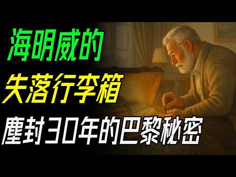 三十年後被找回的行李箱，竟藏著海明威的青春秘密｜《流動的盛宴》真實傳奇！