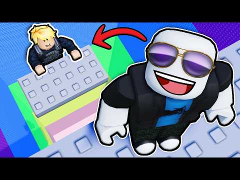 i built my own TROLL TOWER in Roblox build a tower...