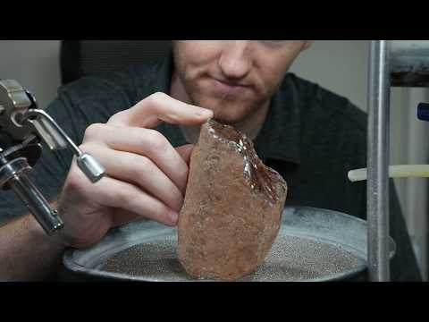 Faceting My Largest Gemstone Yet! A Massive Pear Cut Quartz!