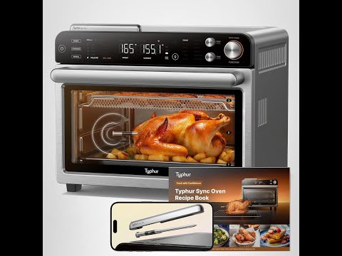 Review: Typhur Sync Oven – 12-in-1 Smart Air Fryer Toaster Oven with Wireless Meat Probe!