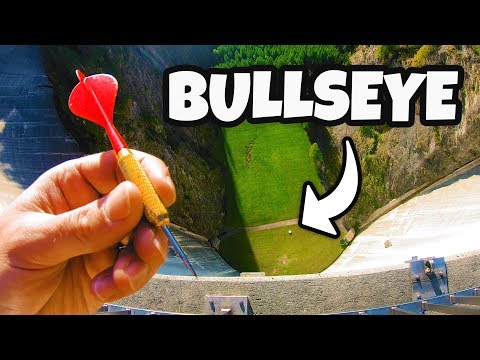 DARTS BULLSEYE from 165m DAM!