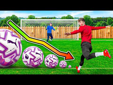 Every Time You Score, The Ball Gets SMALLER!