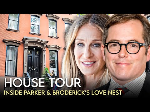 Sarah Jessica Parker & Matthew Broderick | House Tour | $35 Million New York Townhouse & More