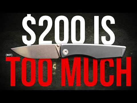 The Real Reason $200 EDC Knives Exist