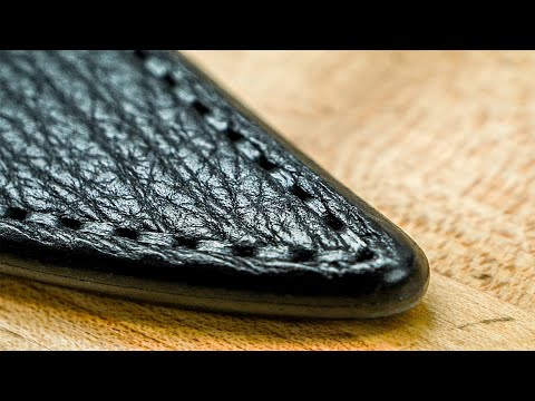 Making an Exotic Sheath for My Knife Called Luminous