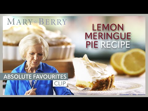 Staple Lemon Meringue Pie Recipe | Mary Berry's Absolute Favourites | Mary Berry