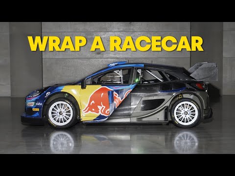 How to Wrap a Rally Car 🎨