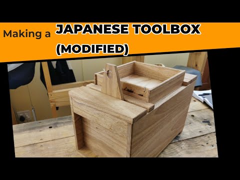 Modified Japanese Toolbox // Using traditional hand-tools