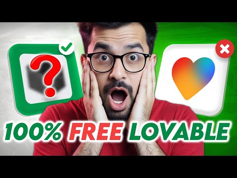 STOP Paying for Lovable! Build SaaS 100% Free with this AI App builder and bolt.new Alternative FREE