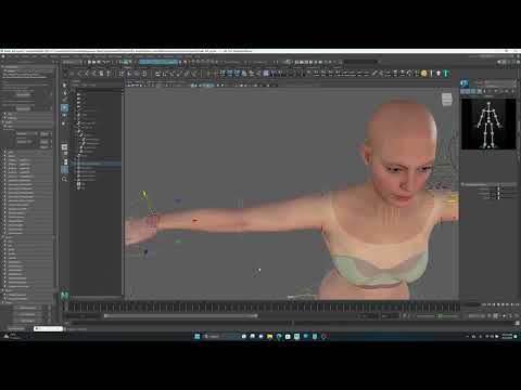 Dual Rig for  MetaHuman. (free script) Advanced Skeleton and Human IK.
