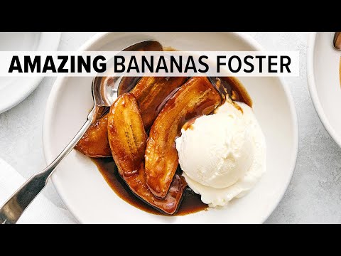 BANANAS FOSTER is an Easy 10-Minute Dessert That Will Wow Everyone!