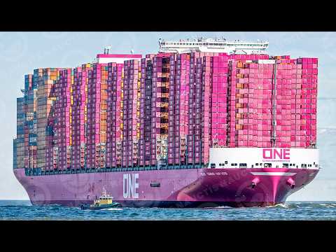 INSIDE The BIGGEST CONTAINER Ships: You Won't Believe the Largest Ever Built!