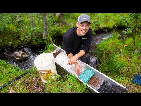 Solo Camping & Gold Prospecting in the Wilderness