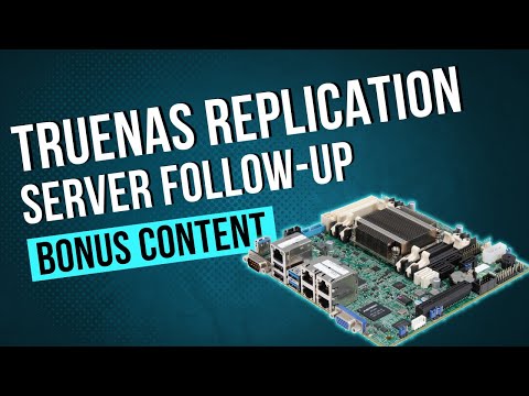 TrueNAS Replication Server Follow-Up (Intel Atom C2758)