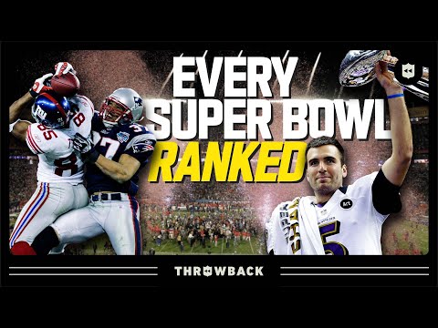 Ranking Every Super Bowl From WORST to BEST!
