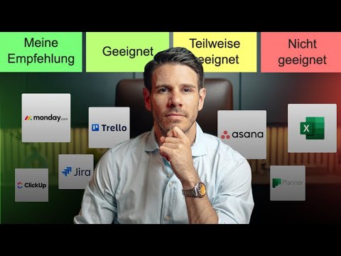 Projektmanagement-Tool-Vergleich für den Mittelstand (Monday, Trello, Asana, ClickUp & Co.)