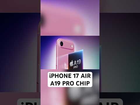iPhone 17 Air Leak: Pro Chip, Mini Battery! 🧠🔋 #apple #iphone #iphone17 #iphone17air #appleleaks