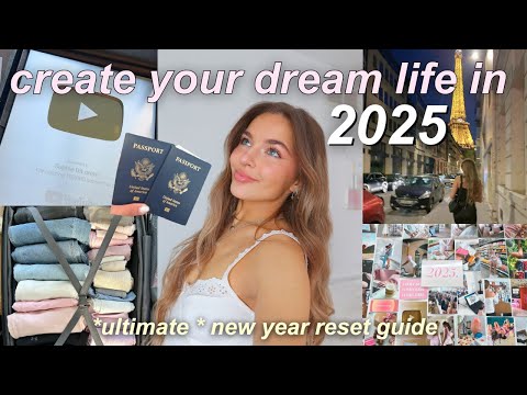 how to make 2025 your BEST YEAR YET 🌟 vision boards & new year guide