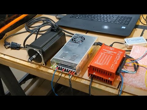 Stepperonline CL86Y: Bench Testing with Centroid Acorn