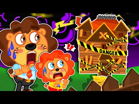 Liam Family USA | Don't Cross the Ribbon | Safety Tips | Family Kids Cartoons