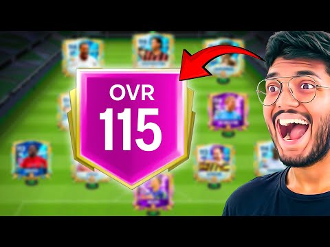 Road to 115 OVR Begins! I Built the Best FC MOBILE Squad