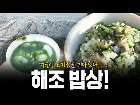 ❄️겨울철 최고 보양식❄️ 매생이와 해조류! 겨울 바다가 반가운 이유 해조밥상 | KBS 190201 방송