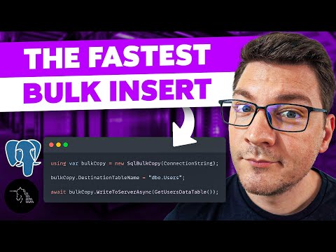 What Is the Fastest Way To Do a Bulk Insert? Let’s Find Out