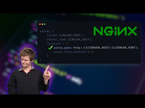 Create a Nginx Reverse Proxy for a Node Server with Docker Compose