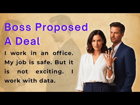 My Boss Proposed A Deal | Learn English Through Story Level 2 | English Listening Practice ✅