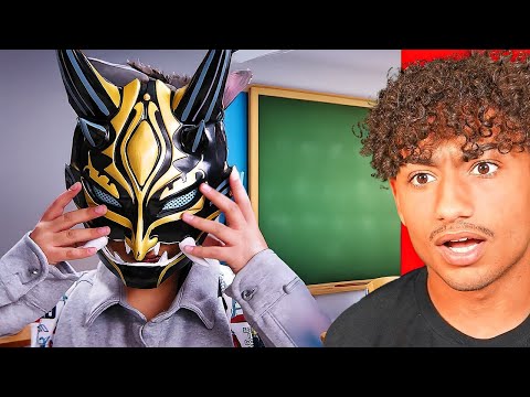 KIDS HIDE THEIR FACE AT SCHOOL!!