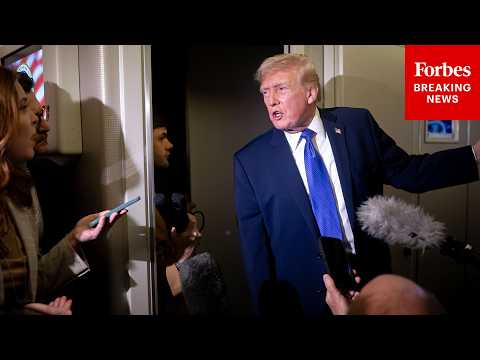 FULL GAGGLE: Trump Takes Questions About Shutdown, Iran, Kristi Noem On Air Force One