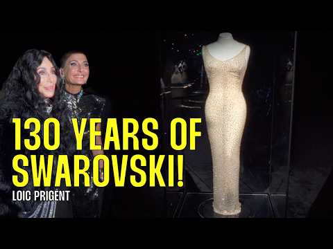 SWAROVSKI! Learn how fashion is crystalized! With that Marylin Monroe dress! By Loïc Prigent