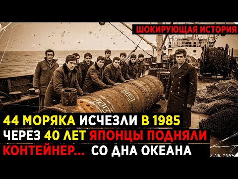 В 1985-м траулер СССР с 44 моряками исчез после фразы "ГОРОД ПОД ВОДОЙ". Спустя 40 лет нашли это...