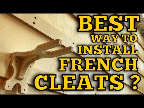 How To “French Cleat” Like a PRO | What I’ve Learned, and What WORKS!