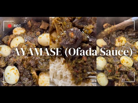 Cook With Me - Ayamase Stew (Ofada Sauce)