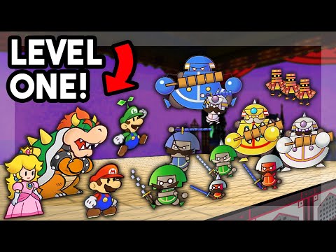 Beating ALL 100 Sammer Guys at Level One!