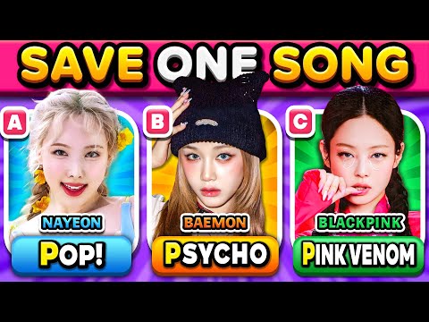 From A to Z: Save one Kpop Song (Hard edition) | KPOP QUIZ 2025